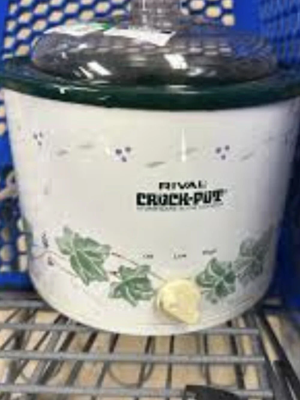 NOS Rival CROCK-ETTE 1 Qt Slow Cooker Ivy Model 3200 GR / 3205 - NEW IN BOX -